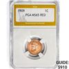 Image 1 : 1909 Indian Head Cent PGA MS65 RED