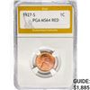 Image 1 : 1927-S Wheat Cent PGA MS64 RED