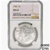 Image 1 : 1902 Morgan Silver Dollar NGC MS63