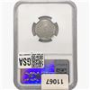 Image 2 : 1883 Shield Nickel NGC MS63