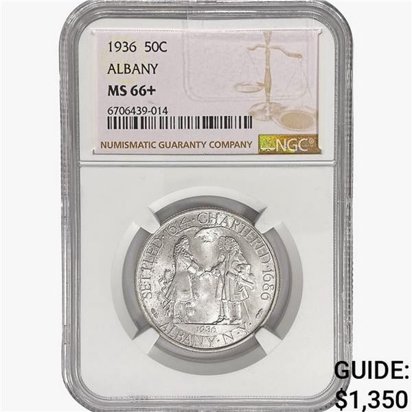 1936 Alabama Half Dollar NGC MS66+