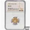 Image 1 : 1998 $5 American Gold Eagle NGC MS69