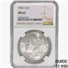 Image 1 : 1901-S Morgan Silver Dollar NGC MS62