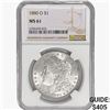 Image 1 : 1880-O Morgan Silver Dollar NGC MS61