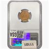 Image 2 : 1863 Indian Head Cent NGC MS64