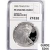 Image 1 : 1993-P American Silver Eagle NGC PF69 UC