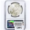 Image 2 : 1923-D Silver Peace Dollar NGC MS61