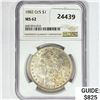 Image 1 : 1882-O/S Morgan Silver Dollar NGC MS62