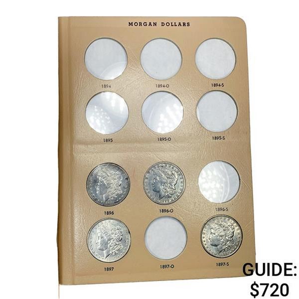 1896-1921 Morgan Dollar Set [8 Coins]