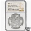 Image 1 : 1887 Morgan Silver Dollar NGC MS61 Mint E. REV Str
