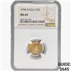 Image 1 : 1998 $5 1/10oz. American Gold Eagle NGC MS69