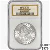 Image 1 : 1890-S Morgan Silver Dollar NGC MS63 Redfield