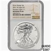 Image 1 : 2021-W Silver Eagle NGC REV PF69 Heraldic Eagle T-