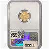 Image 2 : 1998 $5 1/10oz. American Gold Eagle NGC MS69