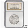 Image 1 : 1924 Huguenot Half Dollar NGC MS63