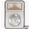 Image 1 : 1884-CC Morgan Silver Dollar NGC MS62