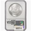 Image 2 : 1884-CC Morgan Silver Dollar NGC MS62