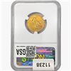 Image 2 : 1911 $5 Gold Half Eagle NGC MS62