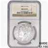 Image 1 : 1882-CC Morgan Silver Dollar NGC MS63 PL