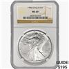 Image 1 : 1986 Silver Eagle NGC MS69