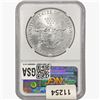 Image 2 : 1986 Silver Eagle NGC MS69