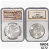 Image 1 : [2] 1885 & 1921 Morgan Silver Dollar NGC BU\MS