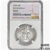 Image 1 : 1938 New Rochelle Half Dollar NGC MS66