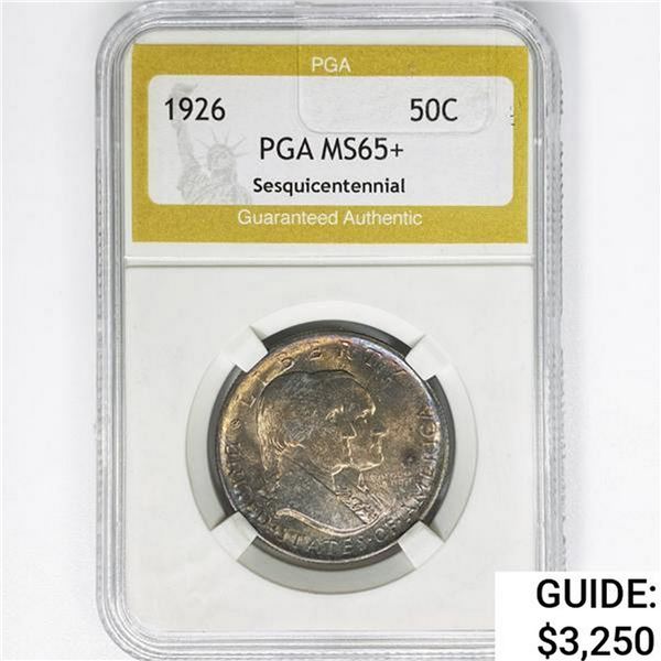 1926 Sesquicentennial Half Dollar PGA MS65+