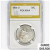 Image 1 : 1856-O Seated Liberty Half Dollar PGA MS64