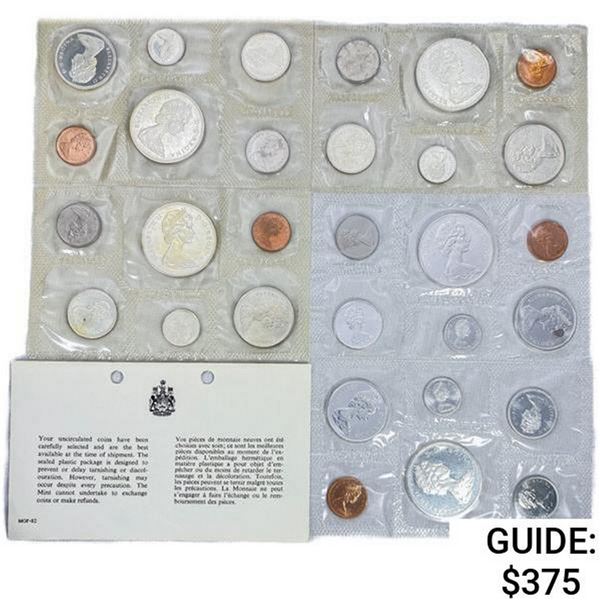 1965 Canada Proof Silver Coin Sets (30 Coins)