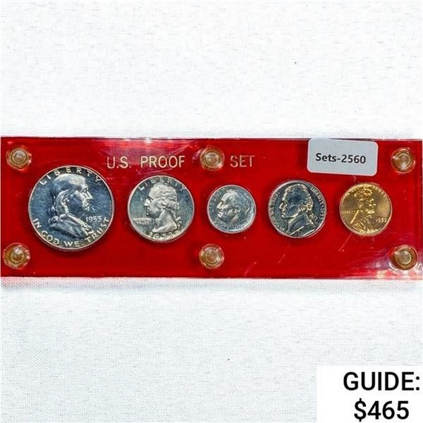 1953 US Proof Coin Set (5 Coins)