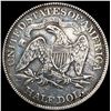 Image 2 : 1873 Arws Seated Liberty Half Dollar CLOSELY UNCIR