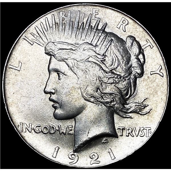 1921 Silver Peace Dollar LIGHTLY CIRCULATED