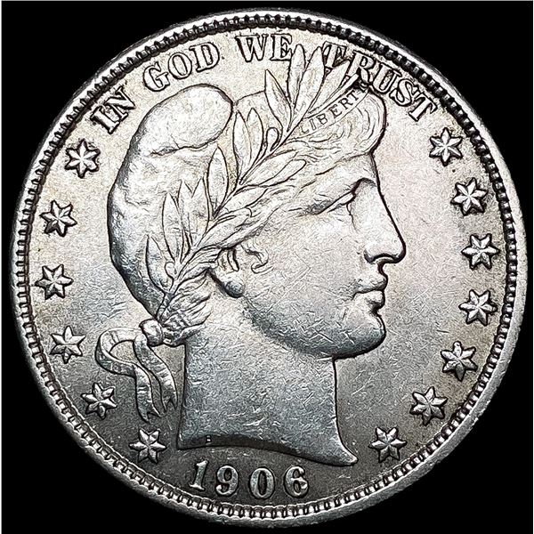 1906 Barber Half Dollar UNCIRCULATED