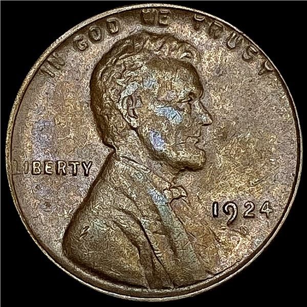 1924-D Wheat Cent LIGHTLY CIRCULATED
