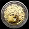 Image 1 : 1986-W US Commem .25oz Gold $5 GEM PROOF