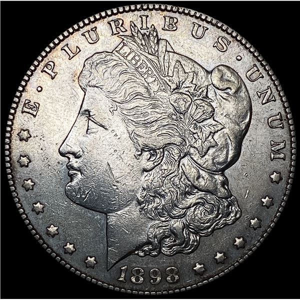 1898-S Morgan Silver Dollar CLOSELY UNCIRCULATED