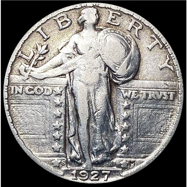 1927-S Standing Liberty Quarter LIGHTLY CIRCULATED