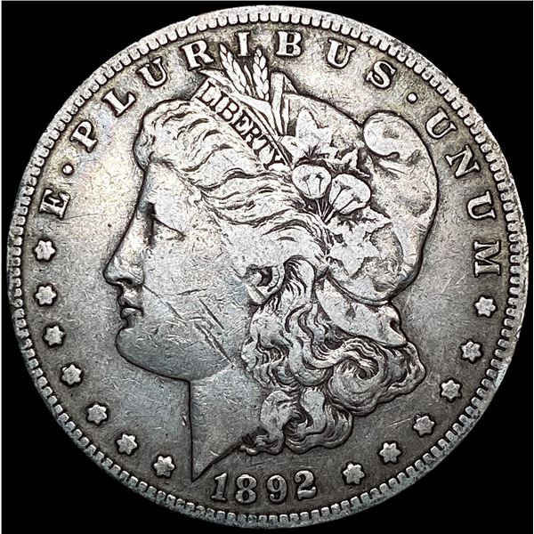 1892-S Morgan Silver Dollar LIGHTLY CIRCULATED