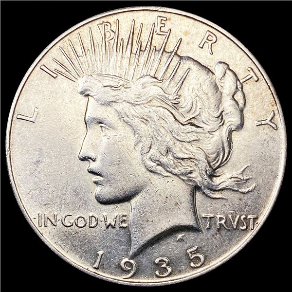 1935-S Silver Peace Dollar CLOSELY UNCIRCULATED