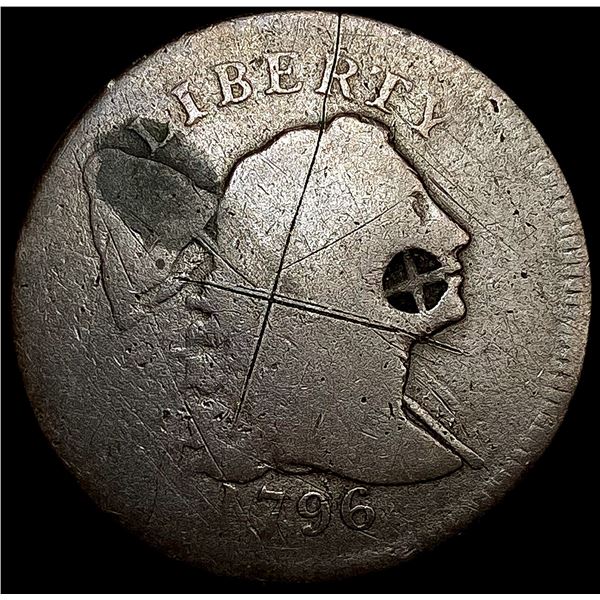 1796 Liberty Cap Large Cent NICELY CIRCULATED