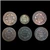 Image 2 : [6] Varied US Cents (1831, 1837, 1838, 1851, 1853,
