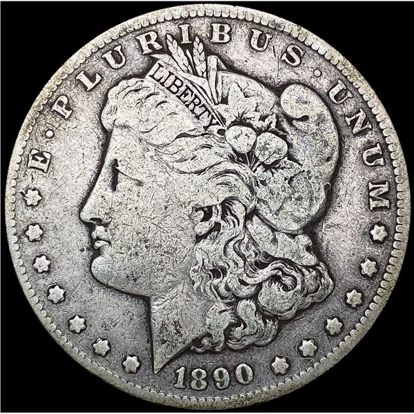 1890-CC Morgan Silver Dollar NICELY CIRCULATED