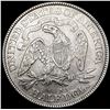 Image 2 : 1872-S Seated Liberty Half Dollar CLOSELY UNCIRCUL