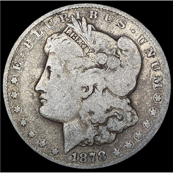 1878-CC Morgan Silver Dollar NICELY CIRCULATED