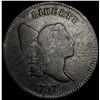 Image 1 : 1799 1/1 Flowing Hair Half Cent NICELY CIRCULATED