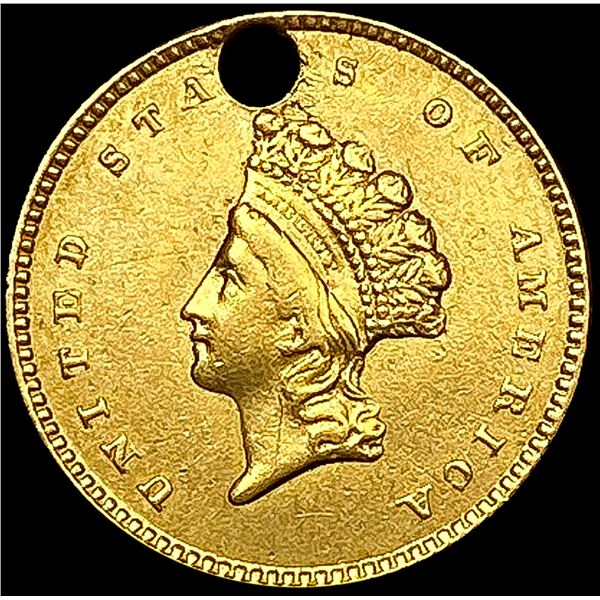 1854 Rare Gold Dollar HIGH GRADE