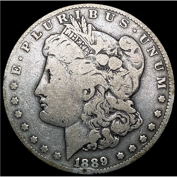 1889-CC Morgan Silver Dollar NICELY CIRCULATED