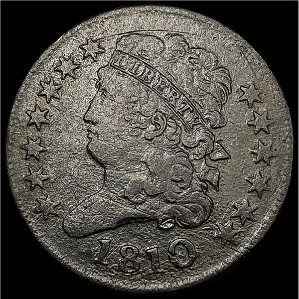 1810 Classic Head Half Cent LIGHTLY CIRCULATED