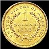 Image 2 : 1853 Rare Gold Dollar UNCIRCULATED